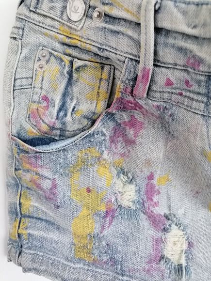 River Island Supreme Womens Denim Skirt Size 10 10.5 Inch L Sits At Hips - Picture 3 of 8